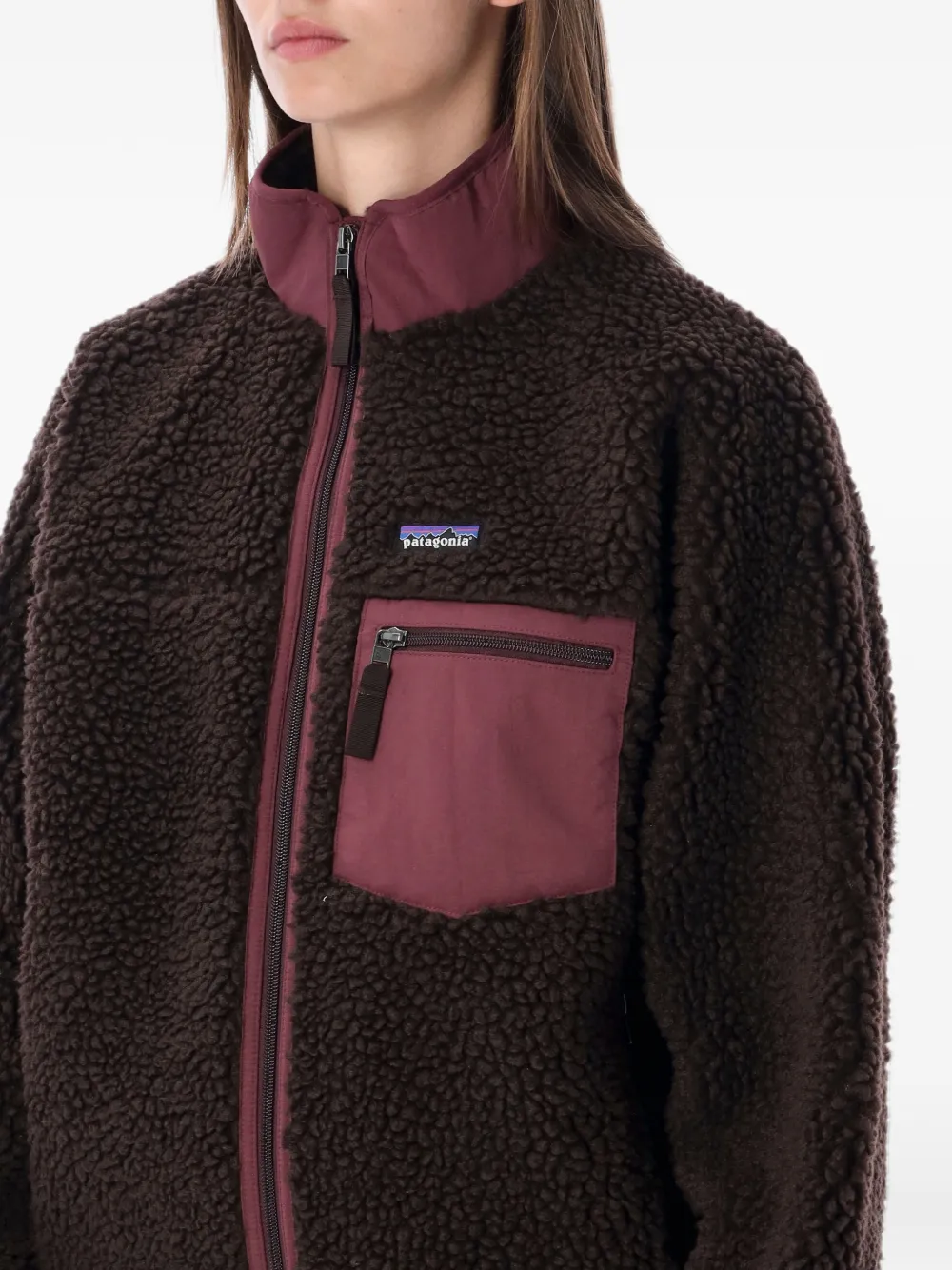 Patagonia Classic Retro-X fleece zip-up jacket Bruin