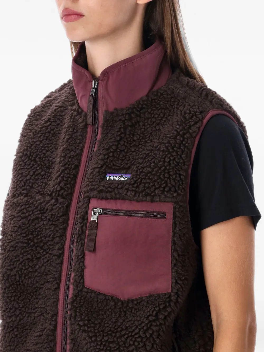 Patagonia Retro-X fleece bodywarmer Bruin