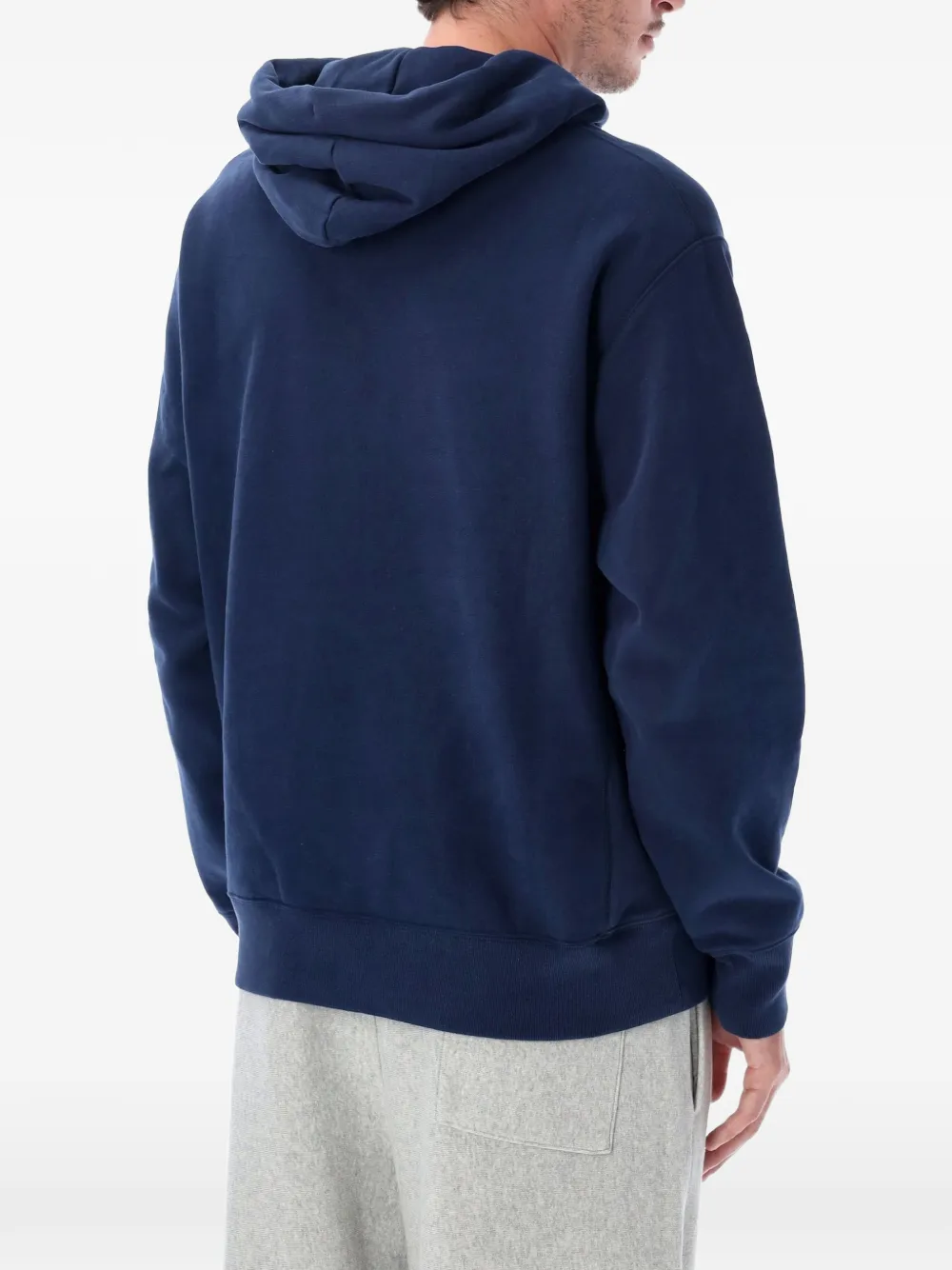 Champion Hoodie met geborduurd logo Blauw