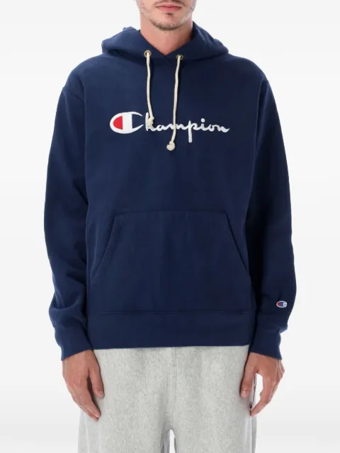 Champion sudadera con capucha y logo bordado