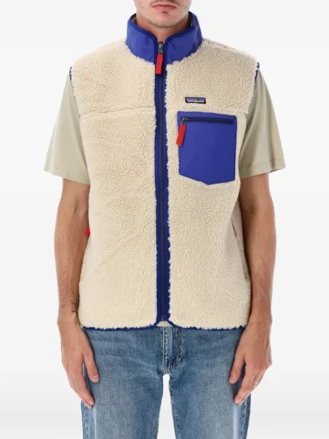 Patagonia débardeur Classic Retro-X® en polaire à fermeture zippée