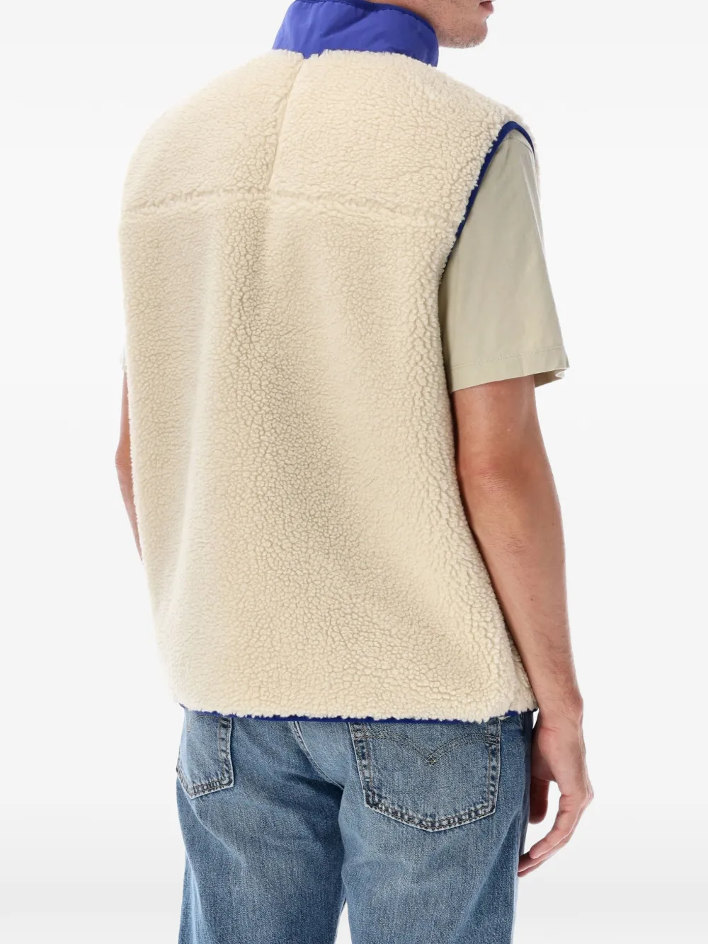 Patagonia Classic Retro-X fleece top met rits Beige