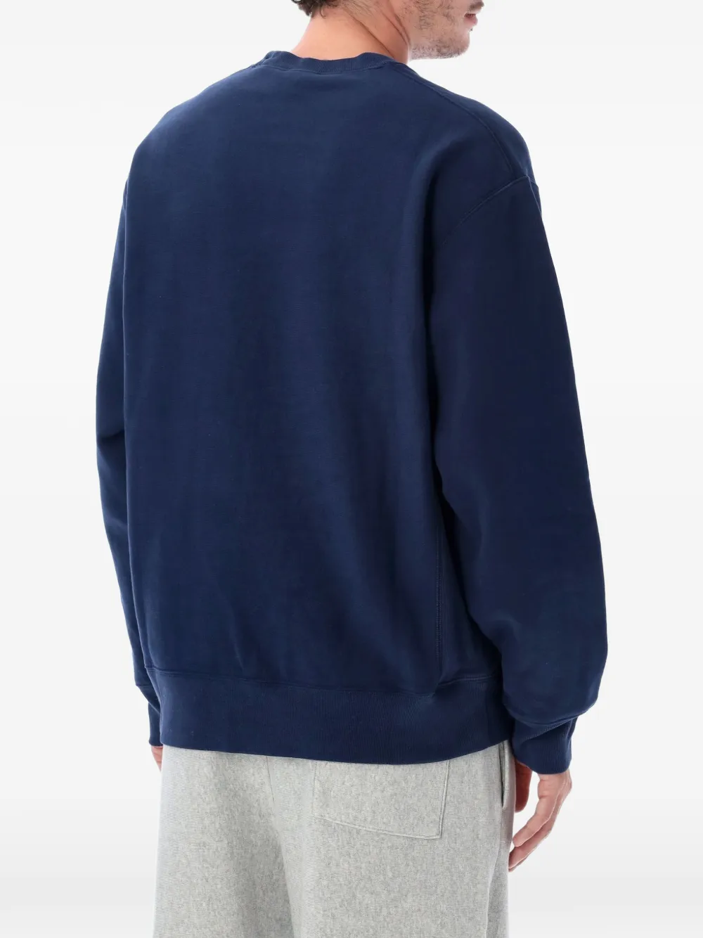 Champion Sweater met logopatch Blauw