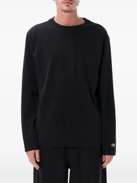 Champion chest-pocket long-sleeve T-shirt