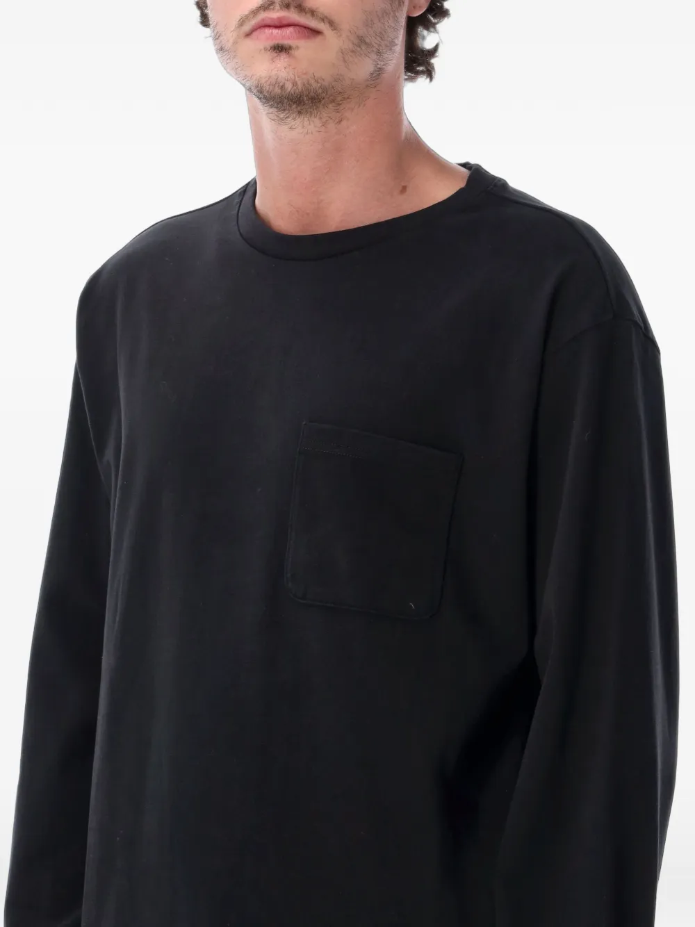 Champion T-shirt met borstzak Zwart