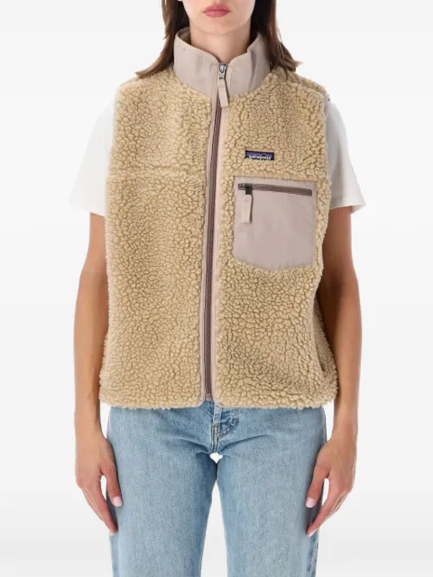 Patagonia fleece zip-up gilet