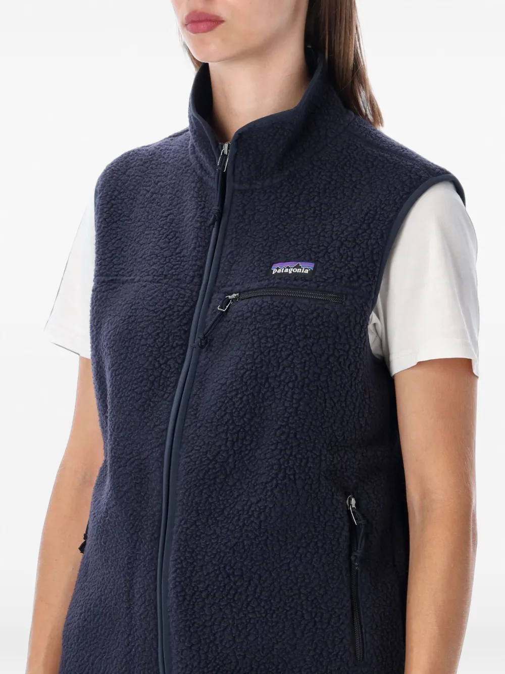 Patagonia Bodywarmer met rits Blauw