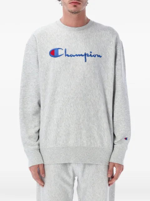 Champion sudadera tejida con logo bordado