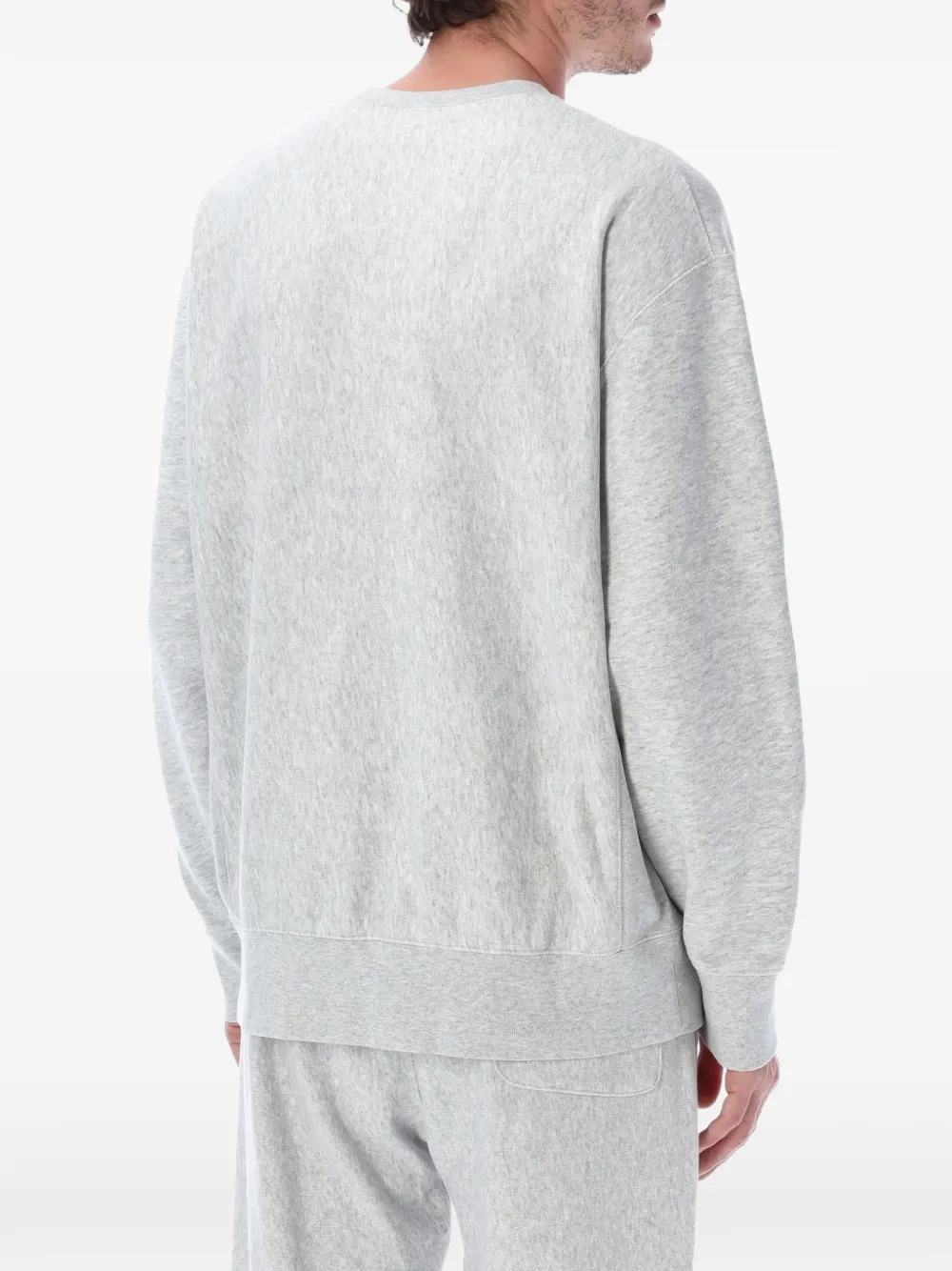 Champion Geweven sweater met geborduurd logo Grijs