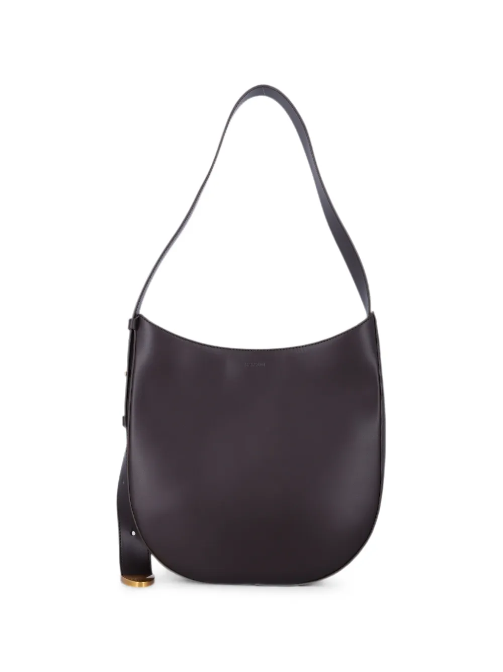 Sessùn Large Amo logo-debossed adjustable-strap tote bag - Marrone