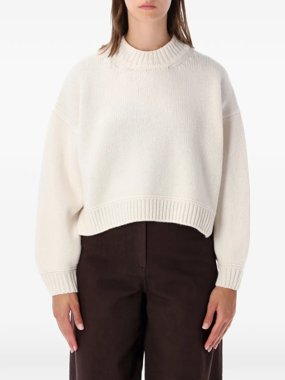 Sessùn ribbed-knit drop-shoulder sweater