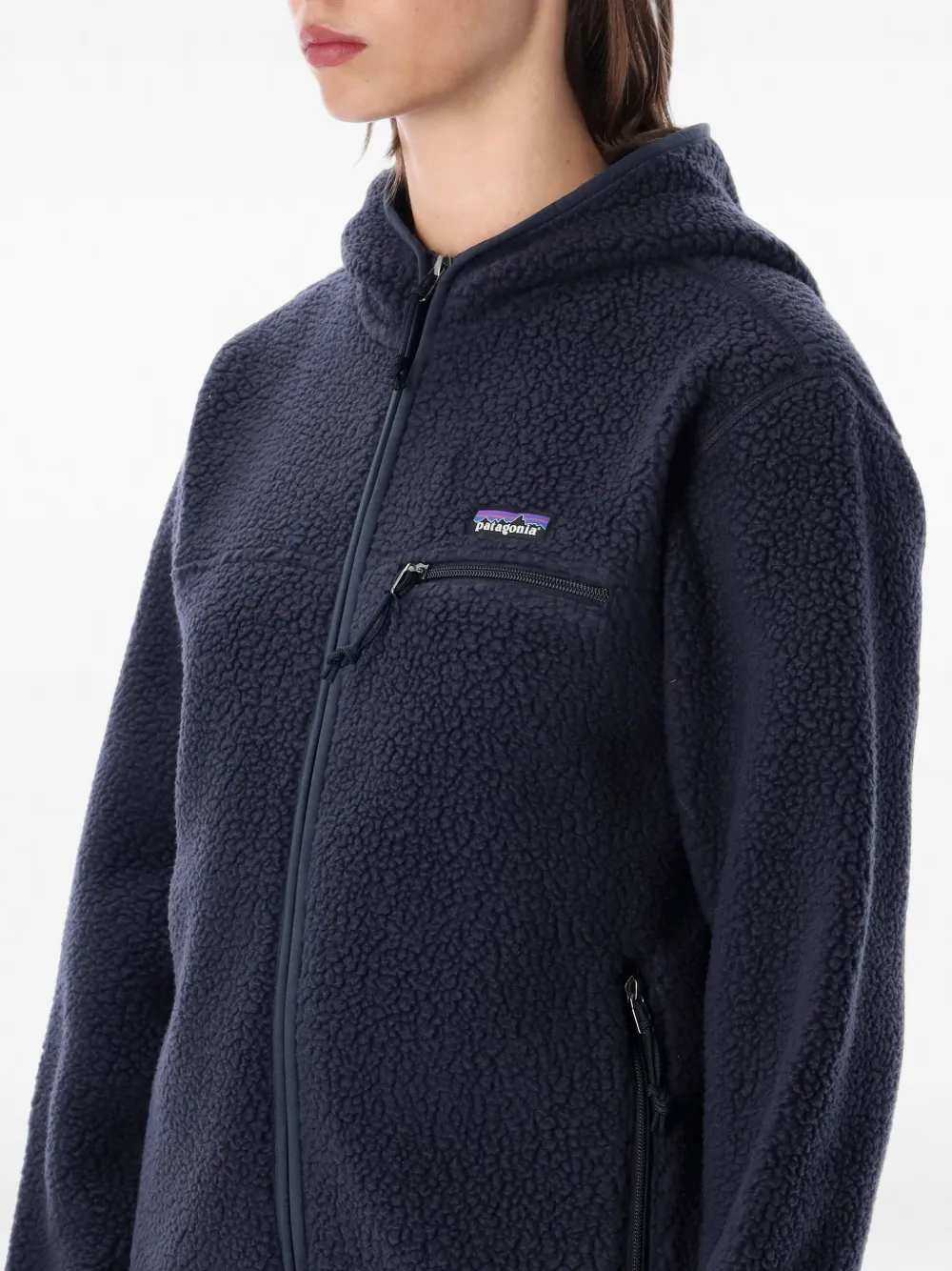 Patagonia Hoodie met print Blauw