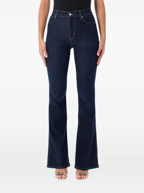 FRAME The Flare high-rise flared jeans