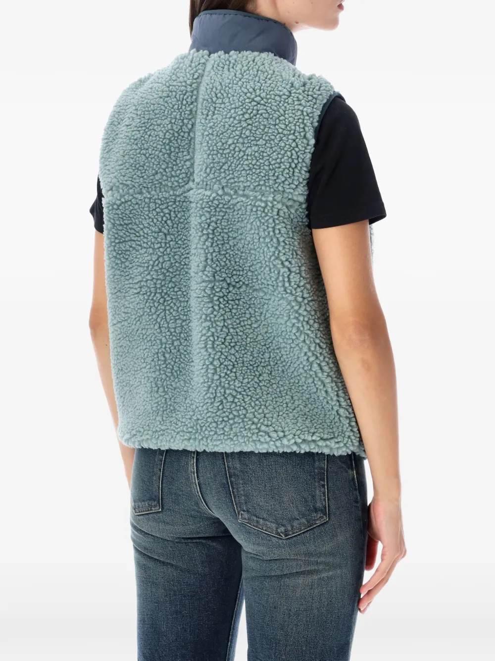 Patagonia Retro-X bodywarmer met fleece-textuur Blauw