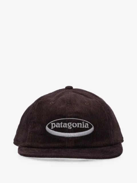 Patagonia corduroy logo-embroidered cap