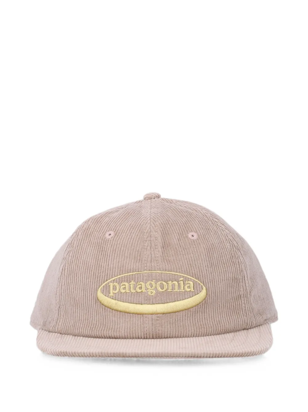 Patagonia corduroy embroidered-logo cap - Toni neutri