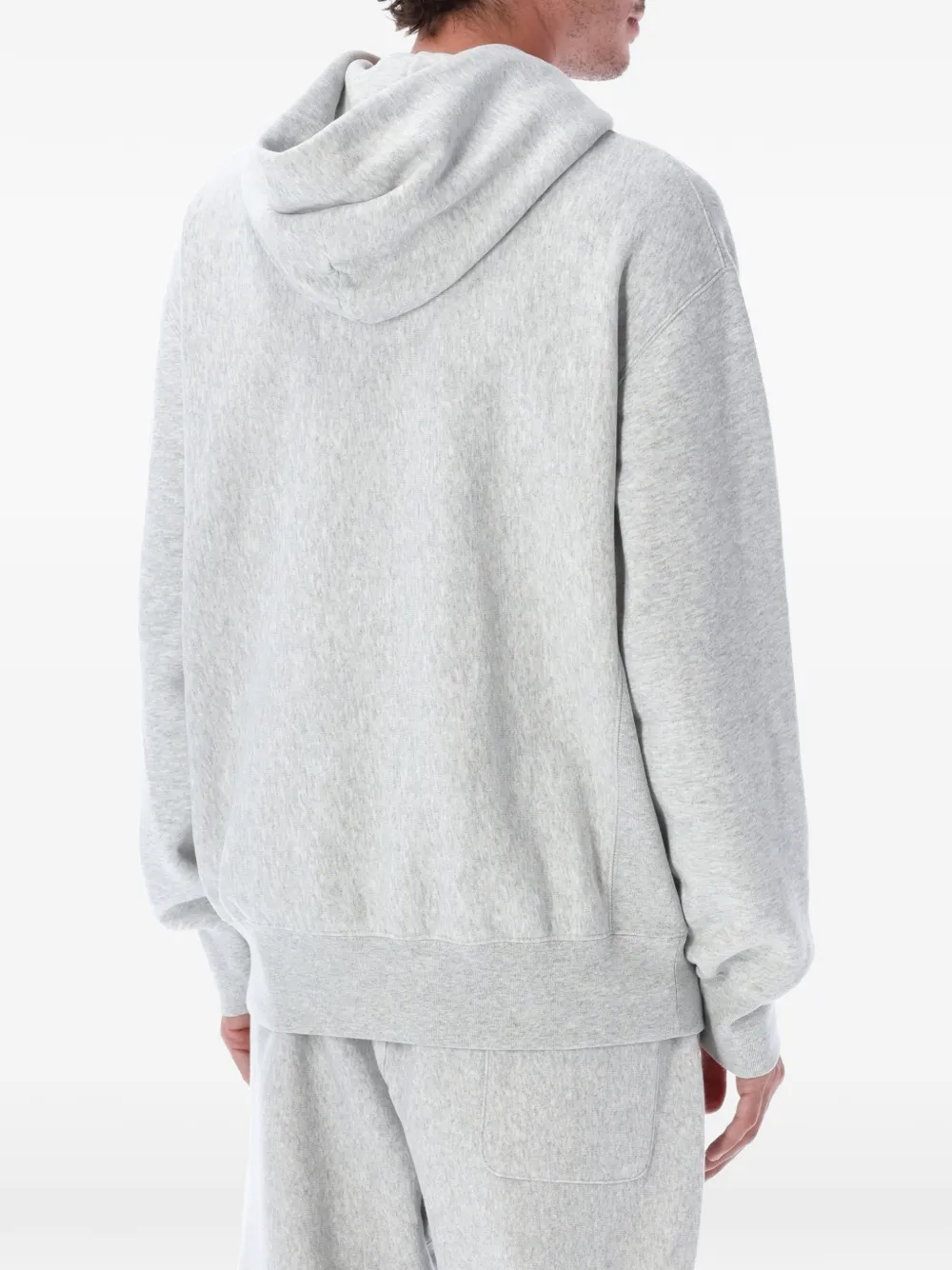 Champion Hoodie met geborduurd logo Grijs