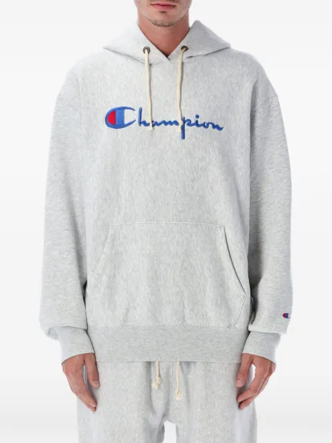 Champion sudadera con capucha y logo bordado