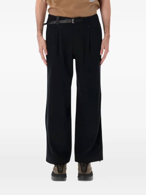 and Wander belted pleated trousers