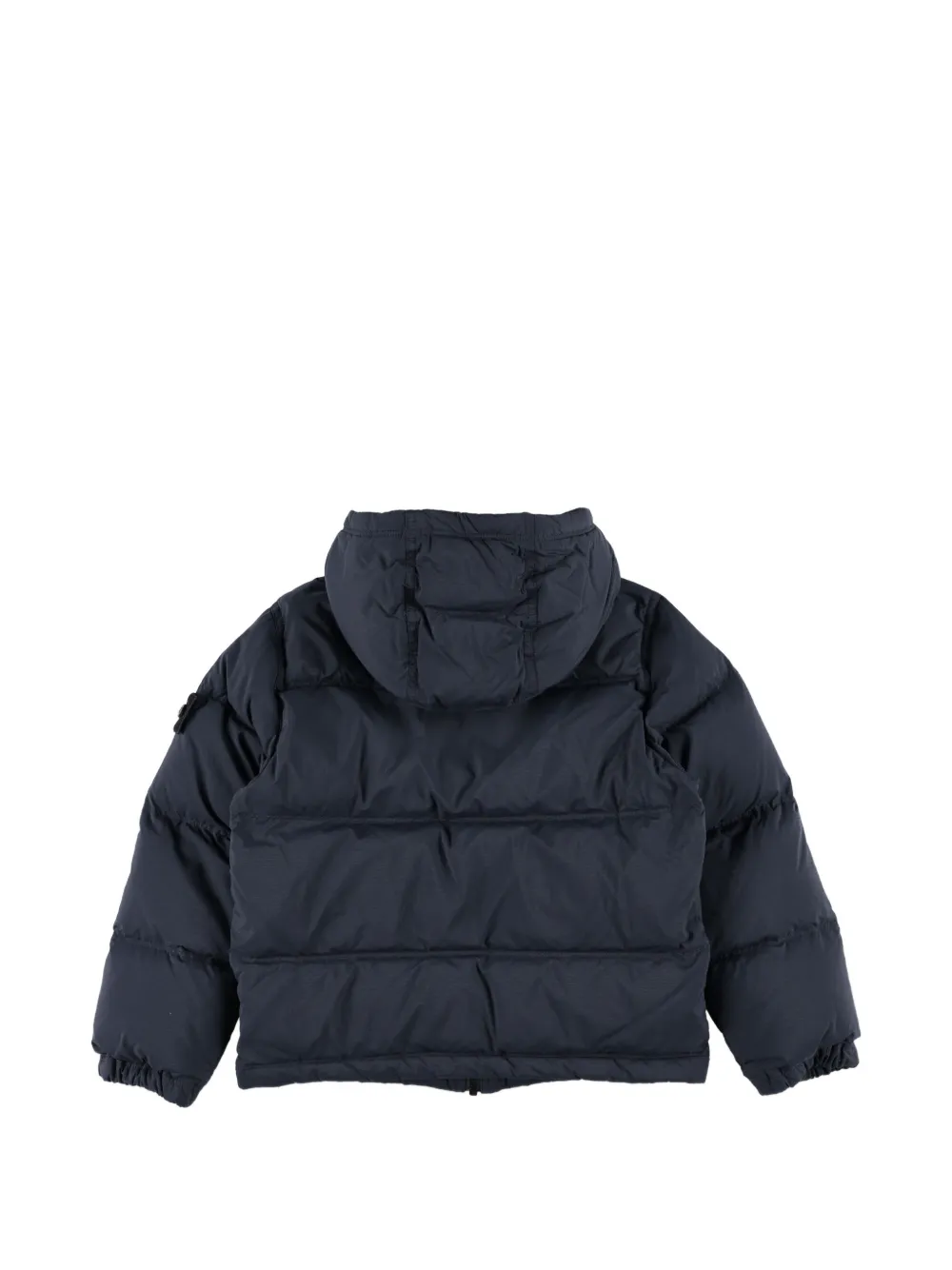 Stone Island Junior Matt gewatteerd jack Blauw
