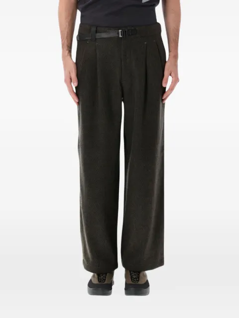 and Wander pleated wide-leg trousers