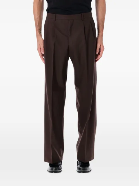 Sunflower wide pleated trousers