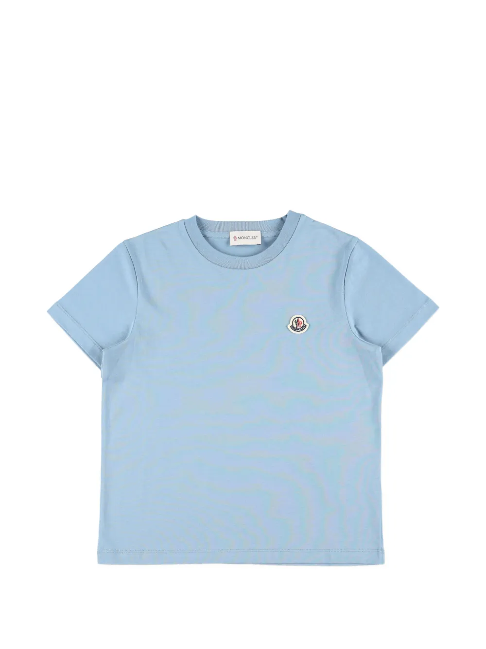 Moncler Enfant Drie T-shirten met logopatch Grijs