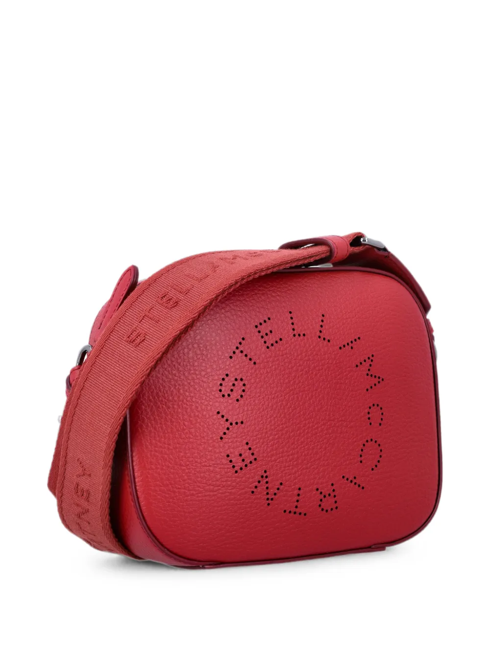 Stella McCartney Schoudertas met geperforeerd logo Rood