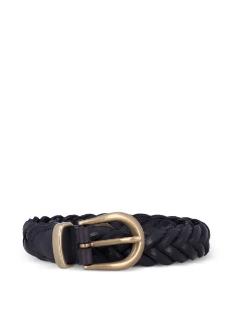 MANCINI 1979 braided leather belt