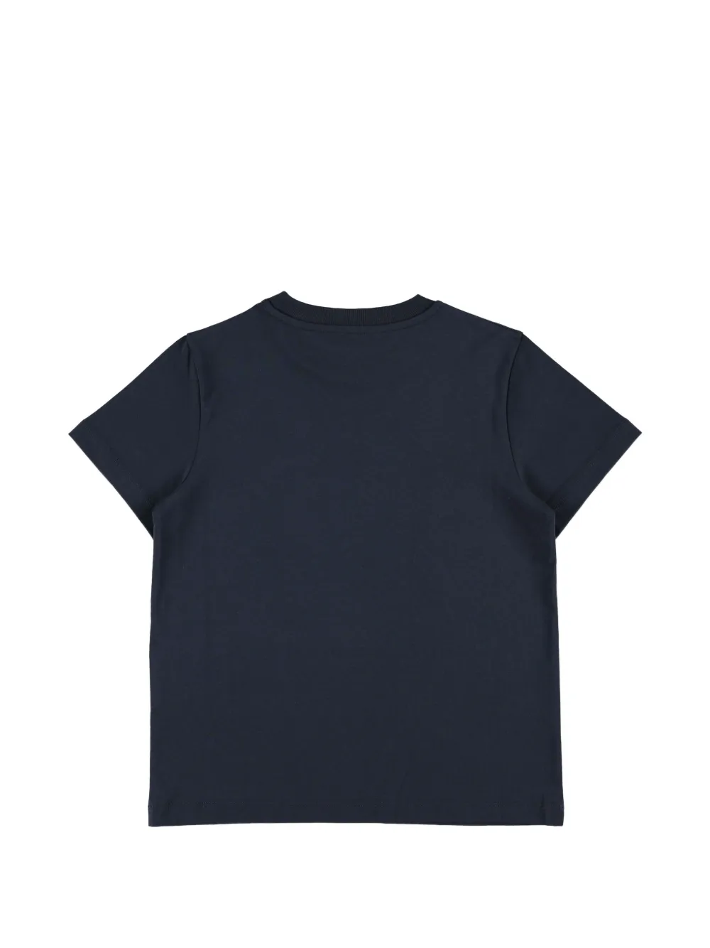 Moncler Enfant Drie T-shirten met logopatch Blauw
