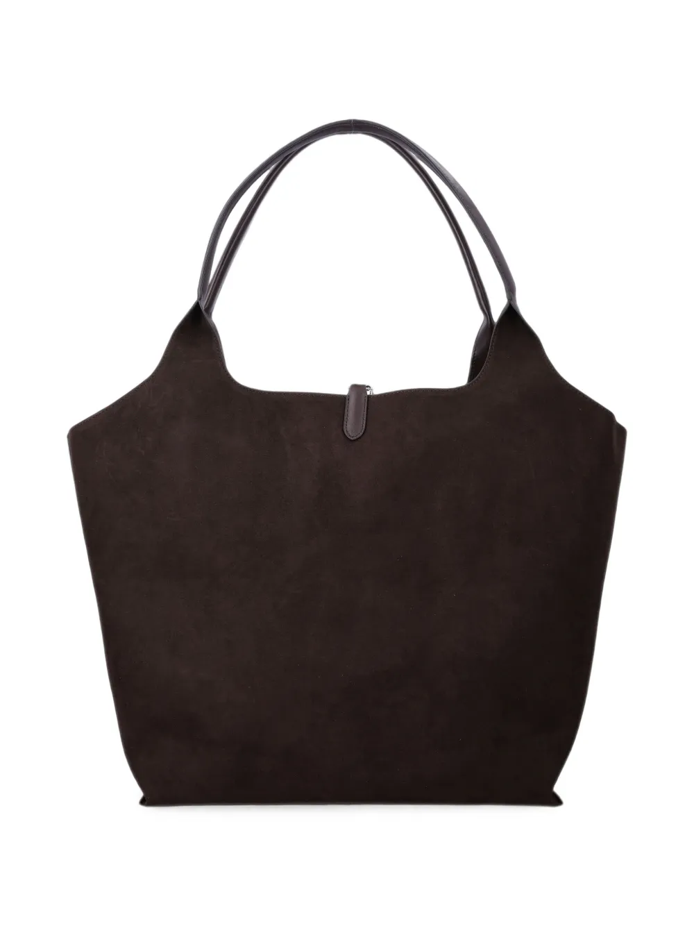 Stella McCartney Stella Logo shopper met reptieleneffect Bruin