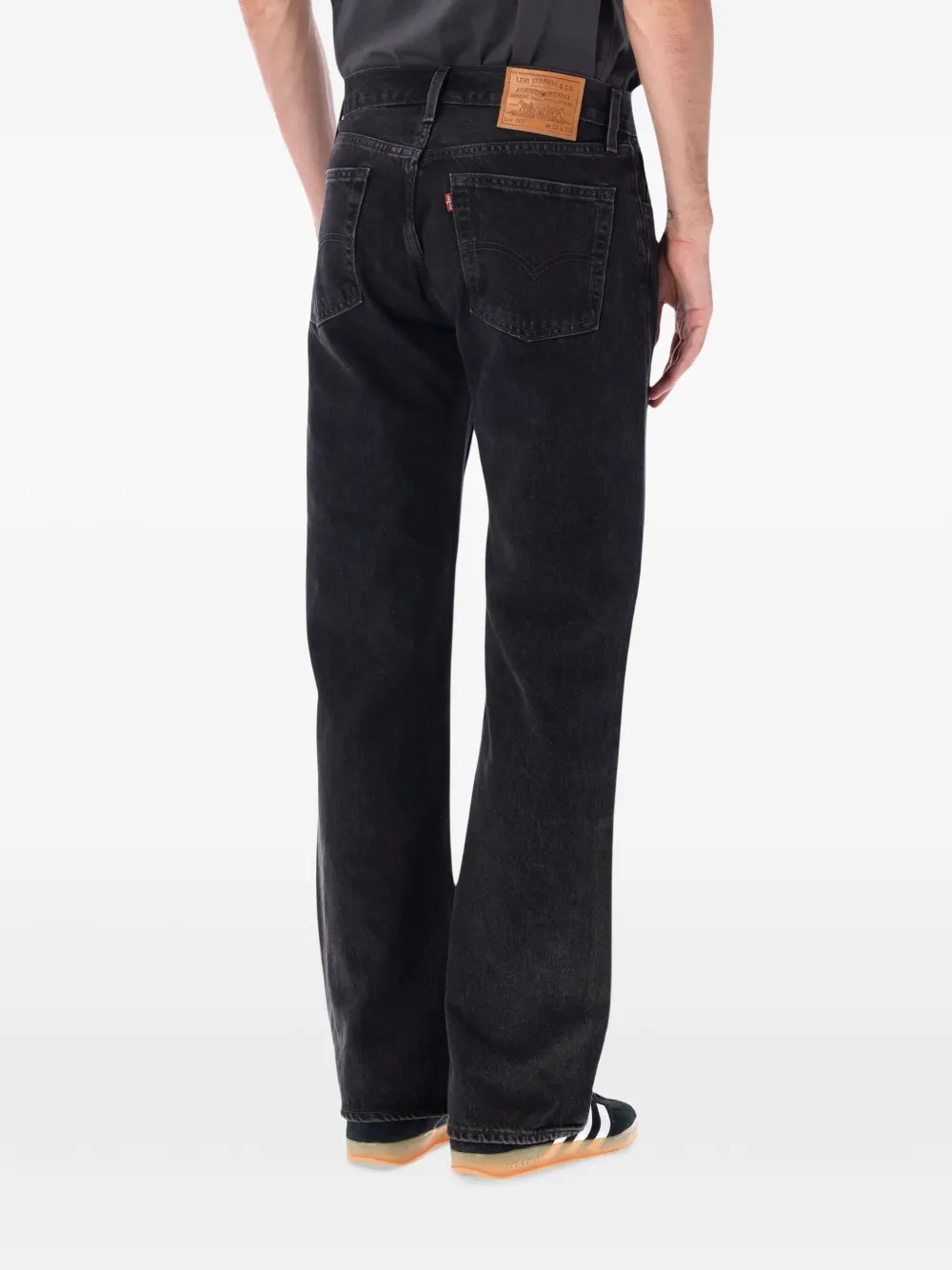 Levi's 567 straight-leg jeans Zwart