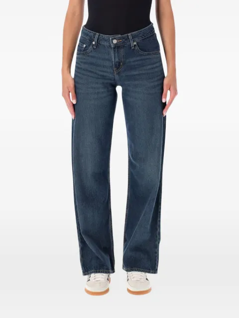 Levi's jeans rectos con efecto desgastado