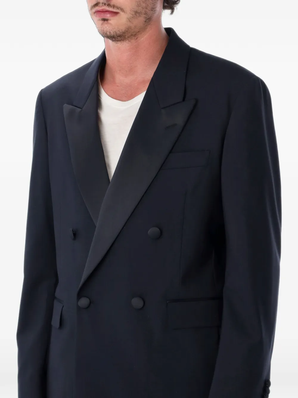 Lardini Blazer met dubbele rij knopen Blauw
