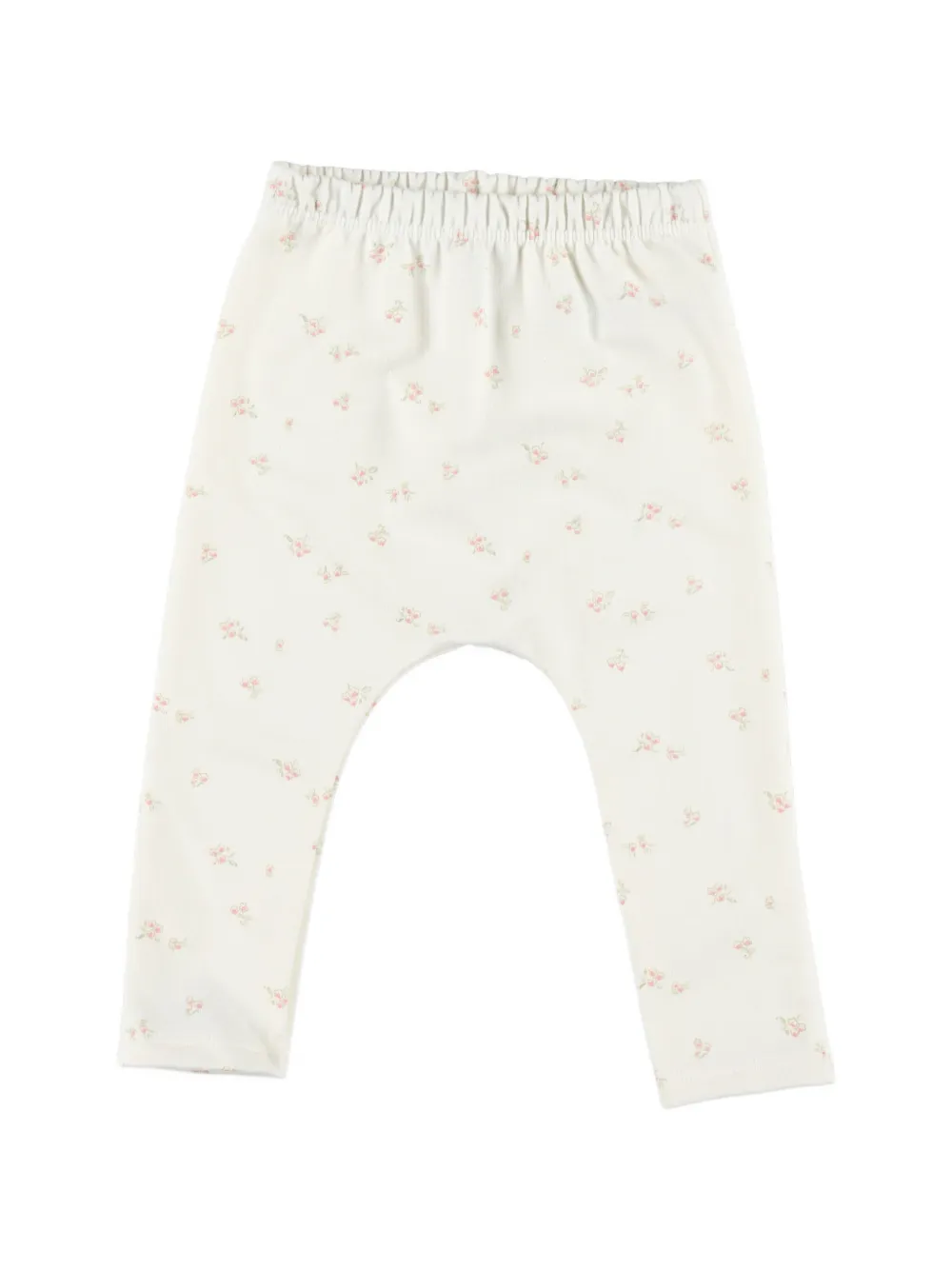 Petit Bateau Drie rompers met bloemenprint Beige