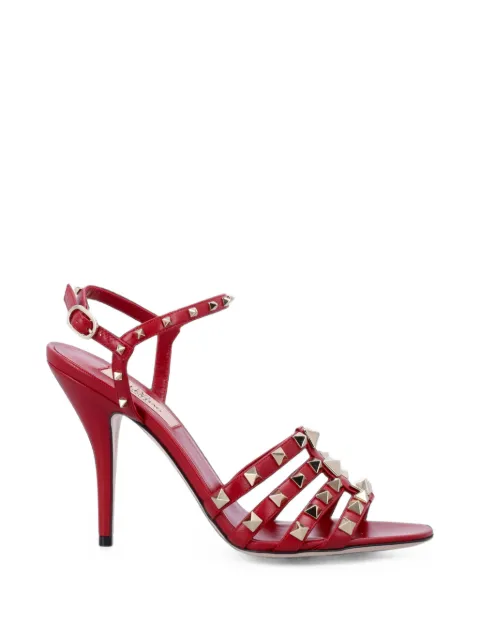 Valentino Garavani Rockstud kidskin sandal 100mm
