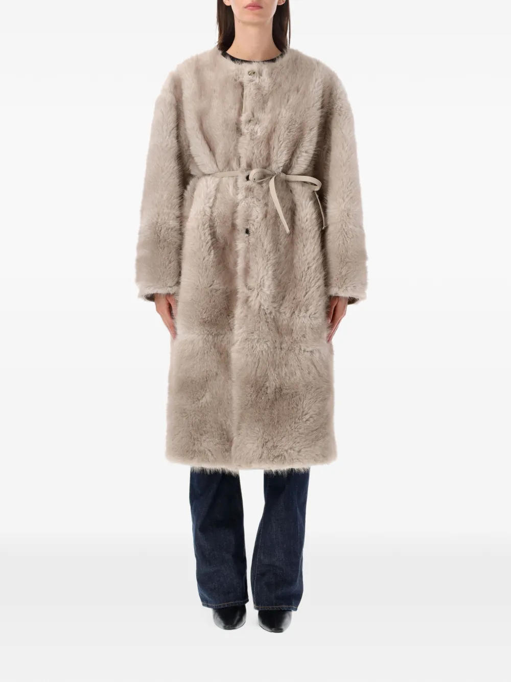 VEGANCODE Toscana omkeerbare jas Beige
