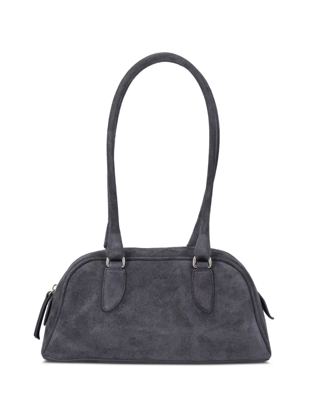 A.P.C. small Paloma suede shoulder bag - Grigio