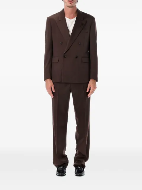 Lardini costume croisé à revers pointu