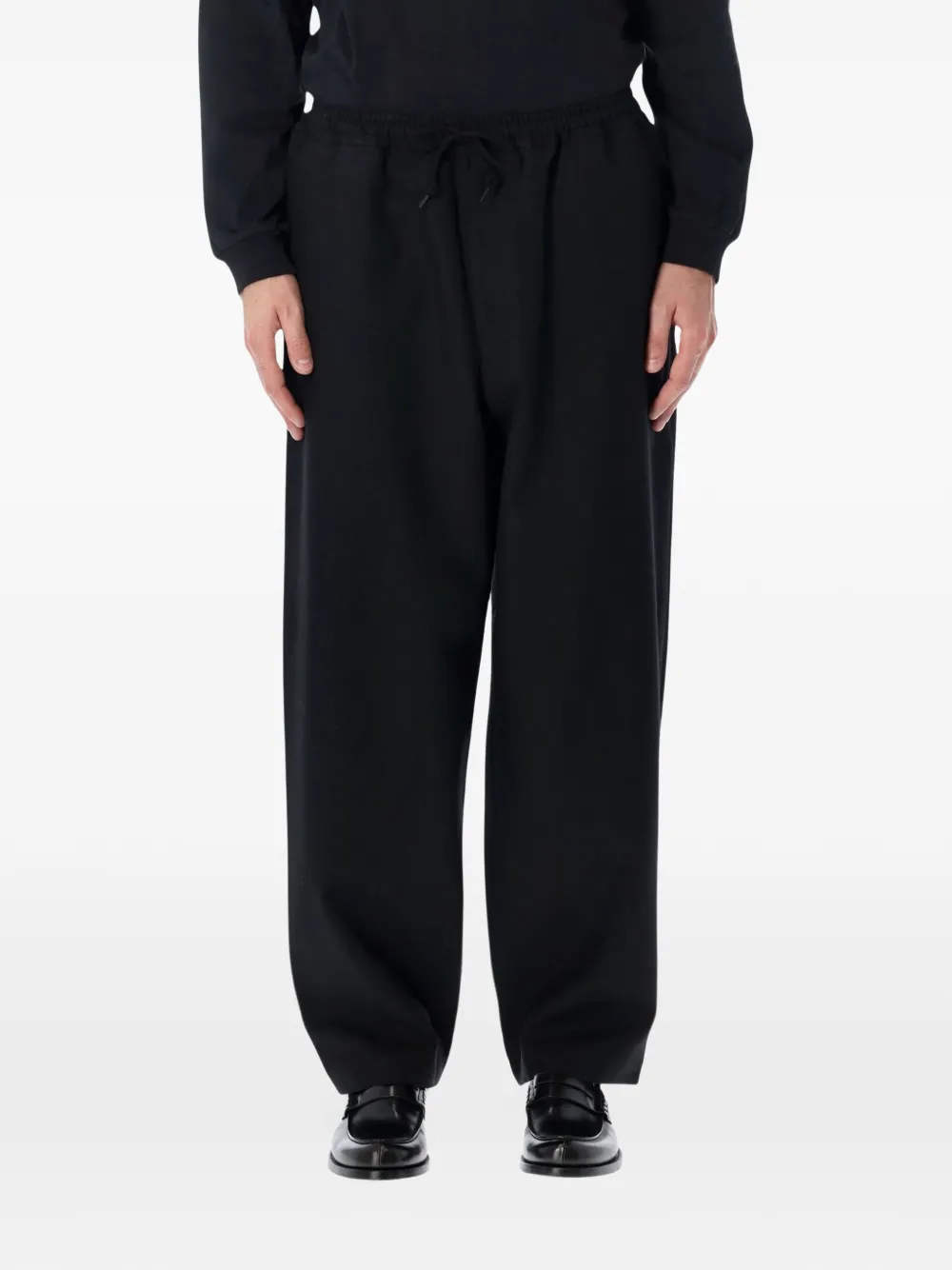 Comme des Garçons Homme drawstring-waist trousers Zwart