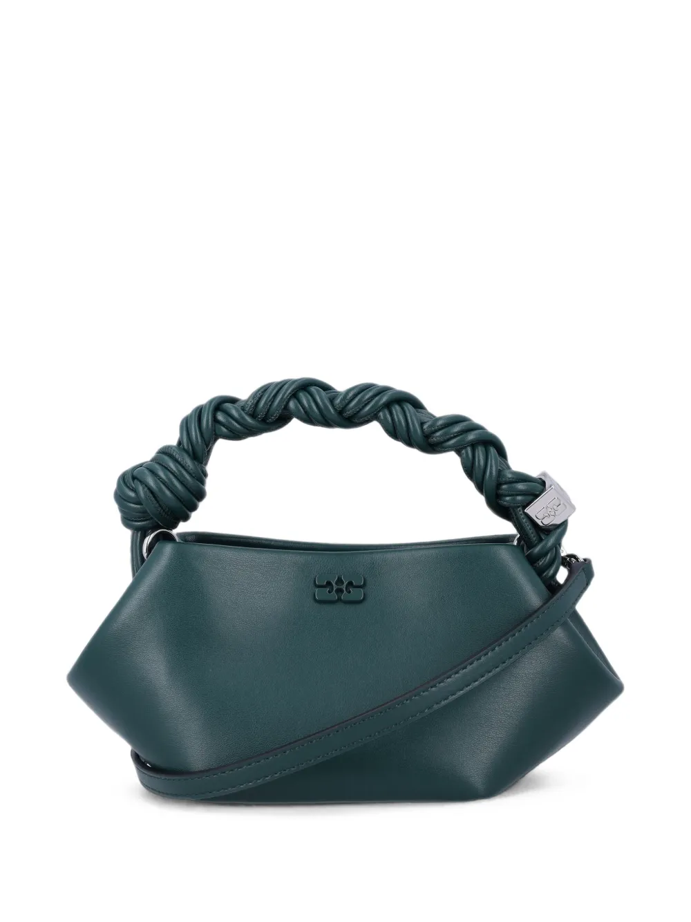 GANNI mini Bou bag in green - Verde
