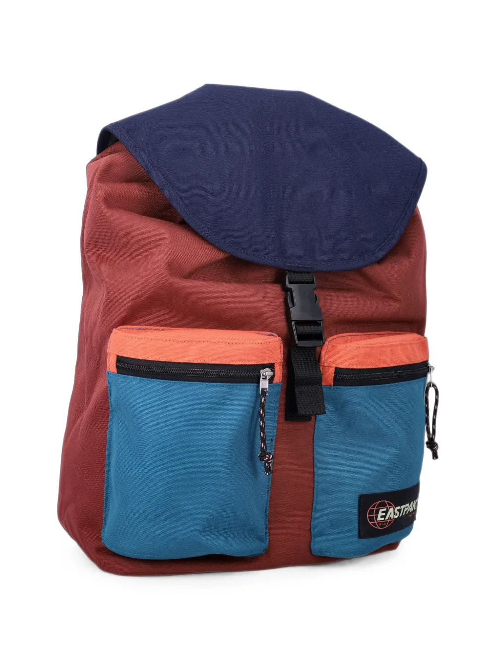 Eastpak CHAPEL HILL PAK'R rugzak met gespsluiting en colourblocking Rood