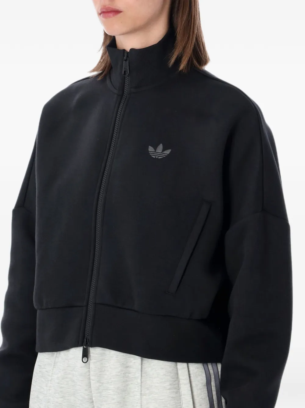 adidas Spacer track jacket Zwart