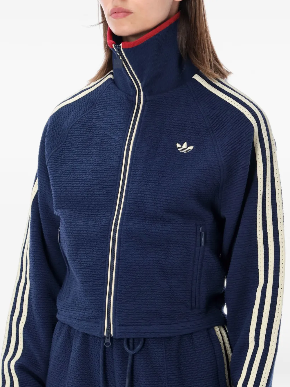 adidas Firebird 3-Stripes sweatshirt Blauw