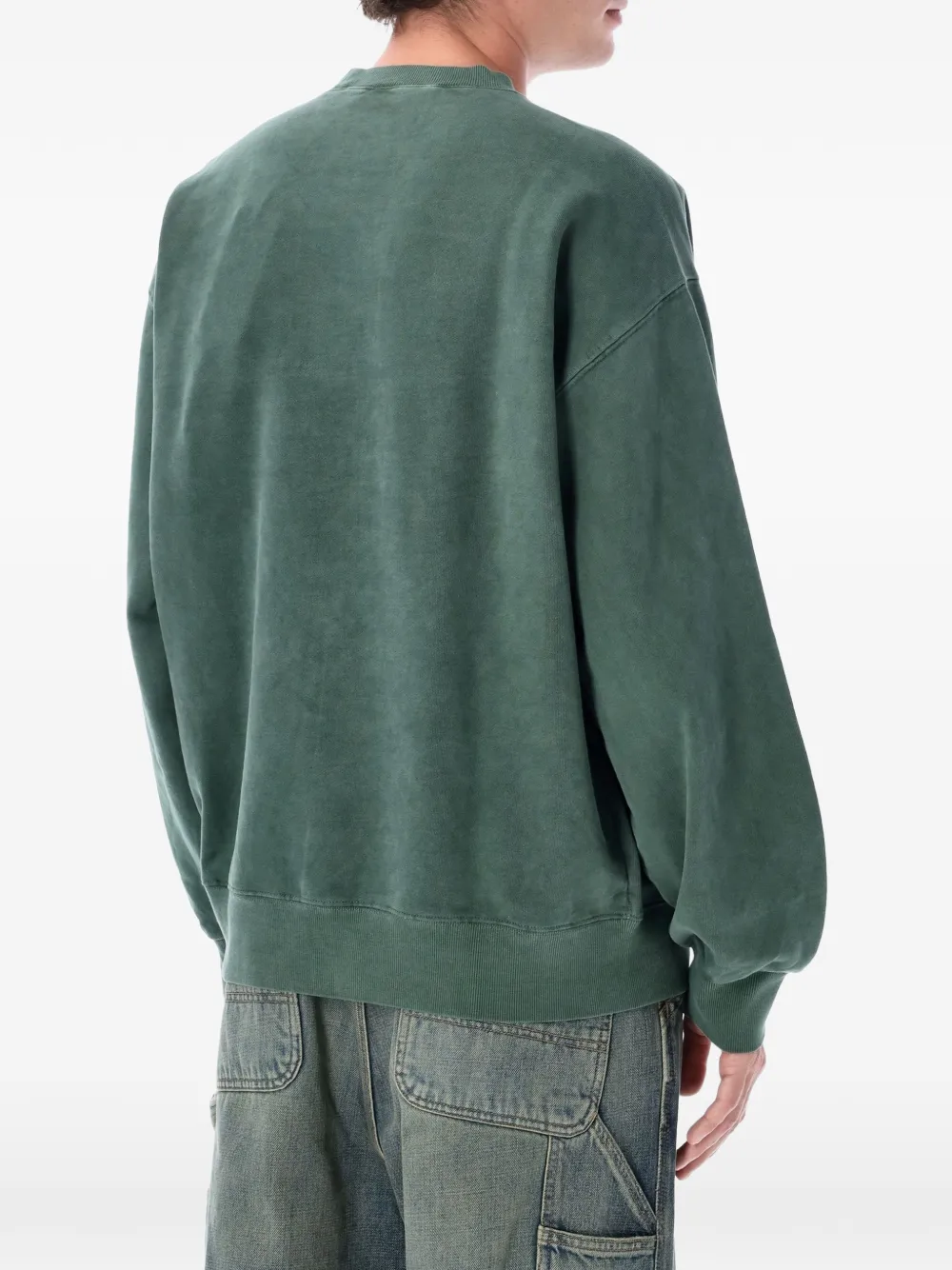 Carhartt WIP Vista trui met logo-patch Groen