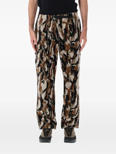 Gramicci camo-print thermal fleece trousers