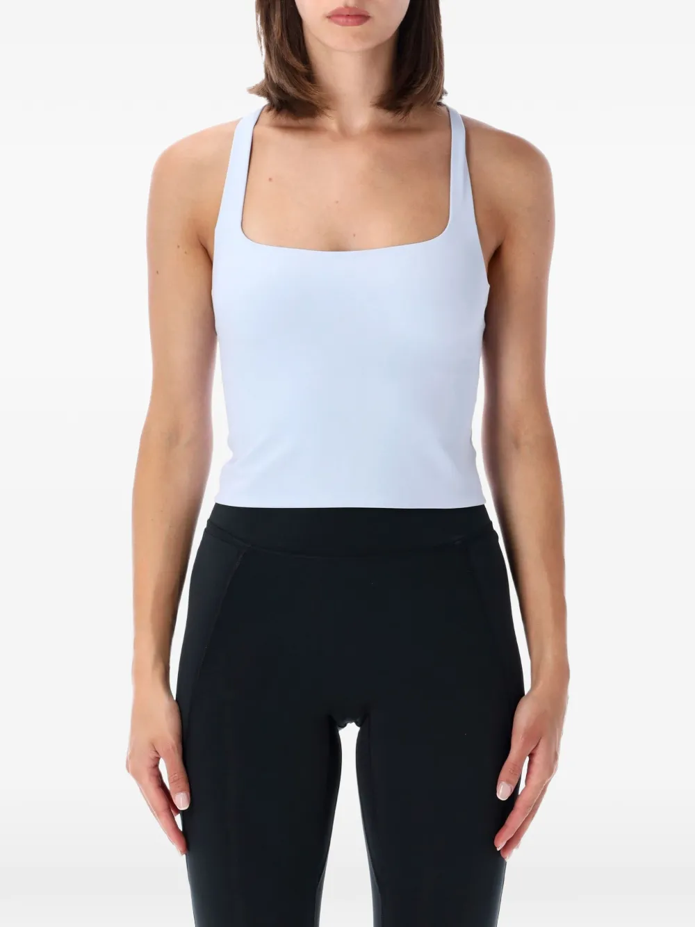 Nike Zenvy light-support sports bra tank Blauw