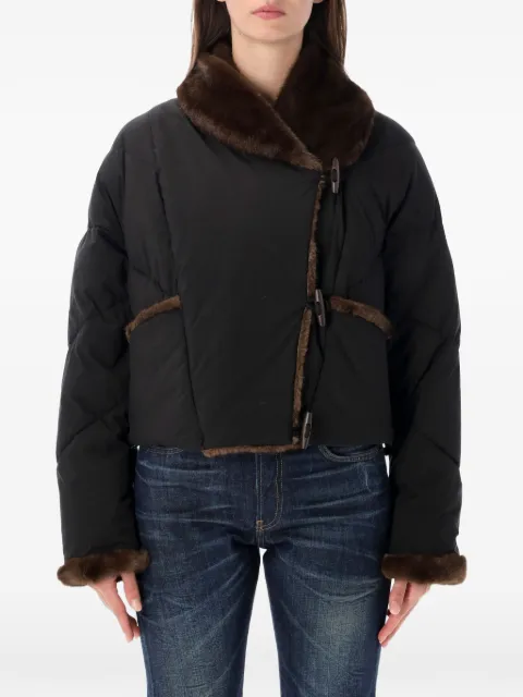 VEGANCODE reversible quilted coat