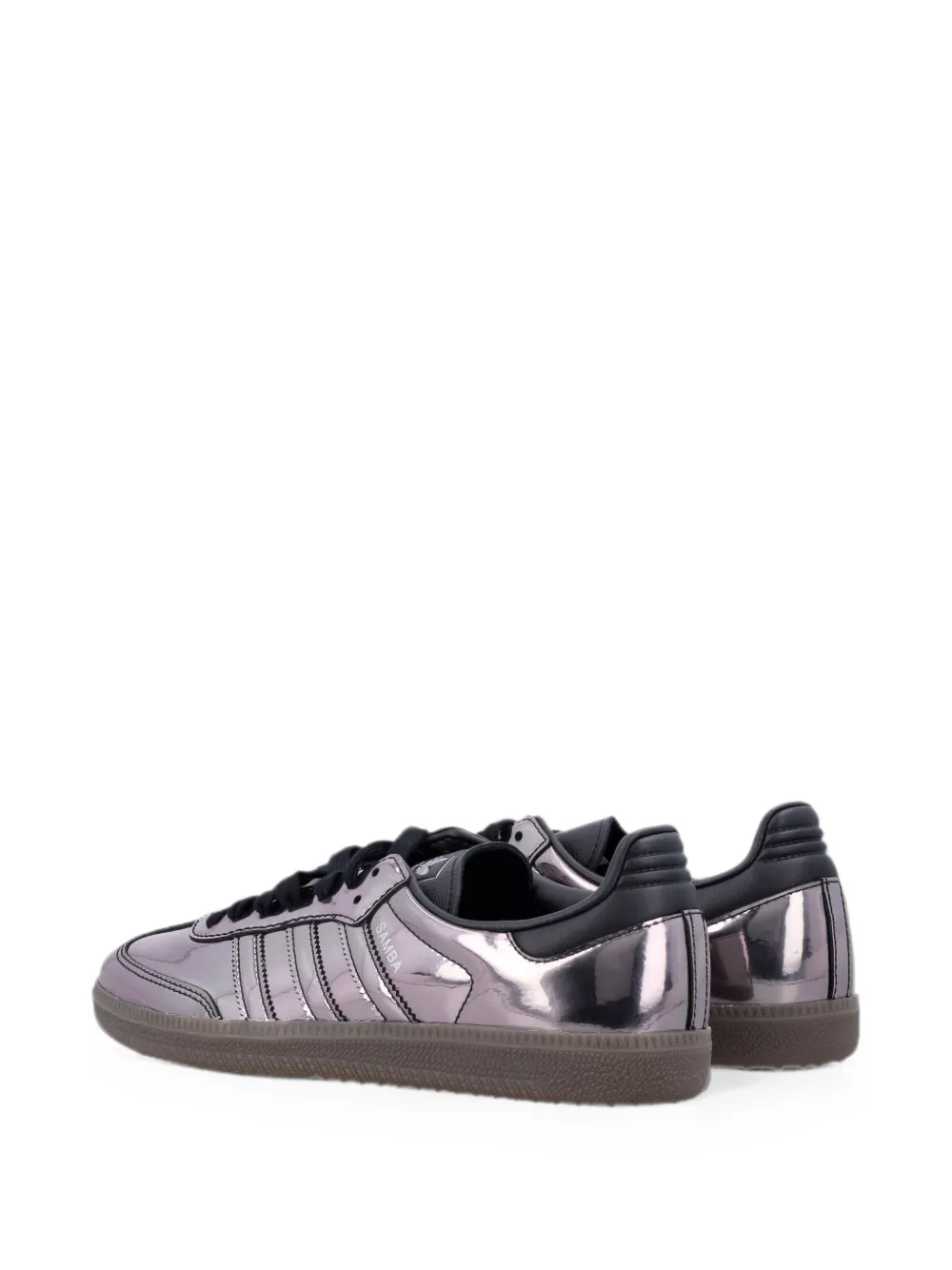 adidas Samba metallic-finish sneakers Zwart