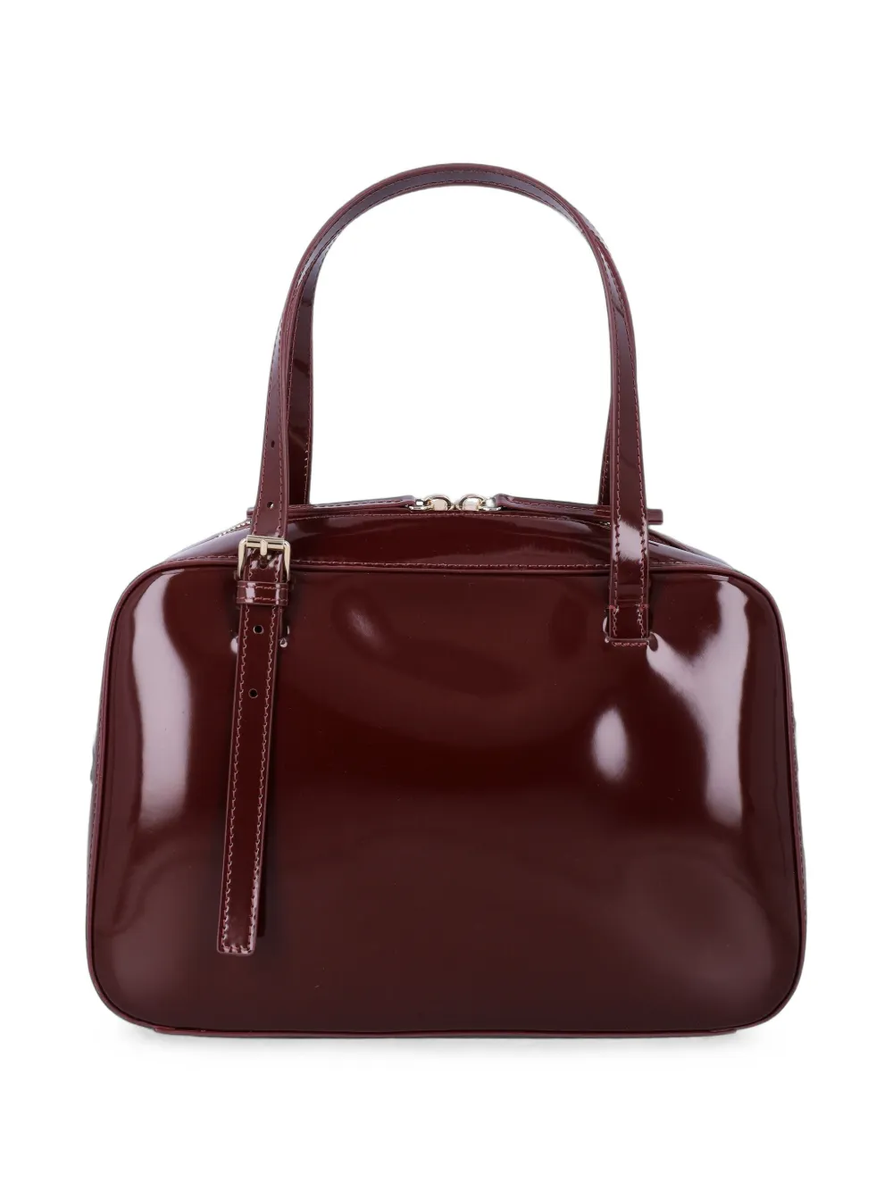 A.P.C. Virginie shopper met gesp Rood